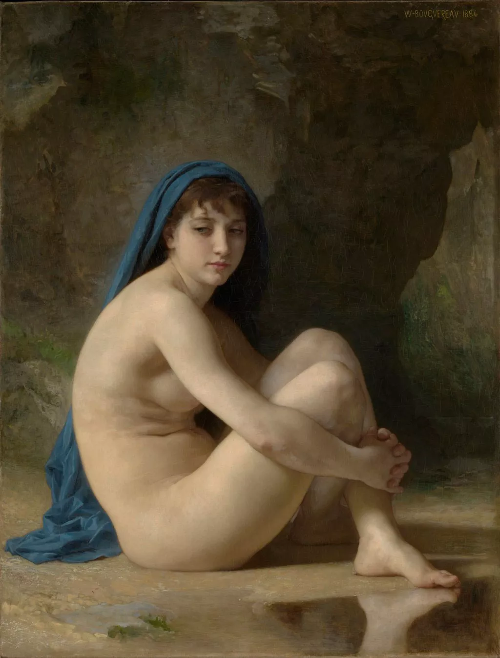 William adolphe bouguereau s seated nude