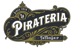 Logo pirateria tattoo